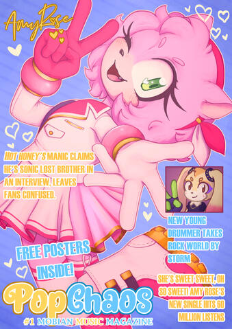 Amy magazine mock up